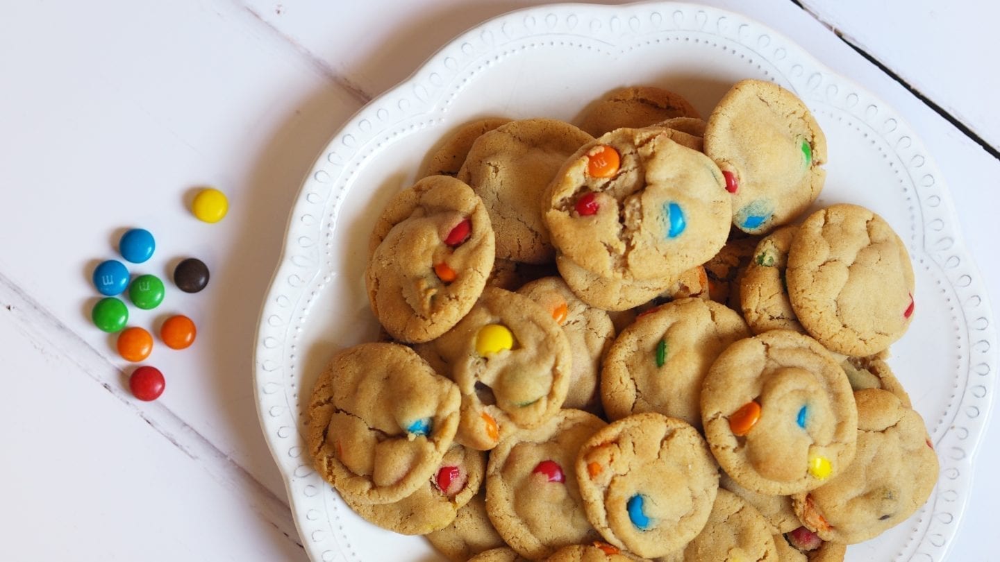 Chocolate M&M Cookies