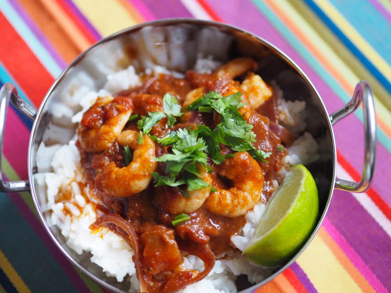 Prawn Dopiaza Slimming World friendly meals