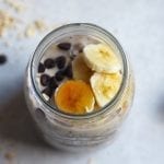 Banana & Chocolate Chip Overnight Oats