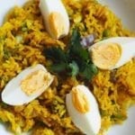 Syn Free Kedgeree | #kedgeree is a spicy rice dish perfect for #breakfast, #lunch or even a weekend #brunch. Also #syn #free on #slimming #world