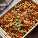 Cheeseburger Pasta | Slimming World Sunday A tasty syn free dish perfect for a midweek meal.