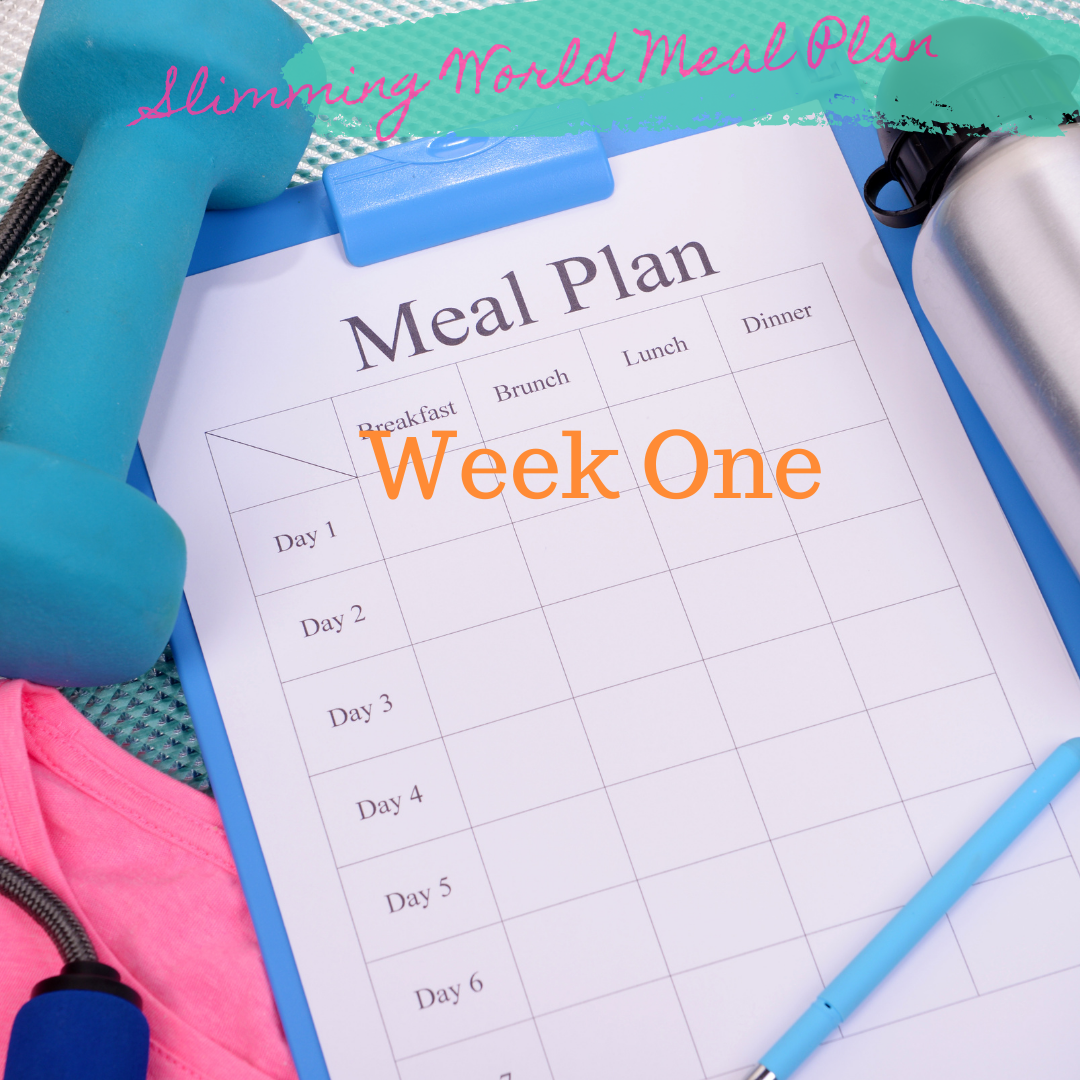 Slimming World Meal Plan